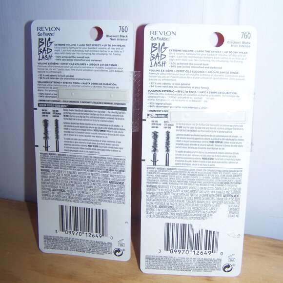 Revlon NWT Big Bad Lash Extreme Volume & Lash Tint Effect (Set of 2) - Picture 2 of 2